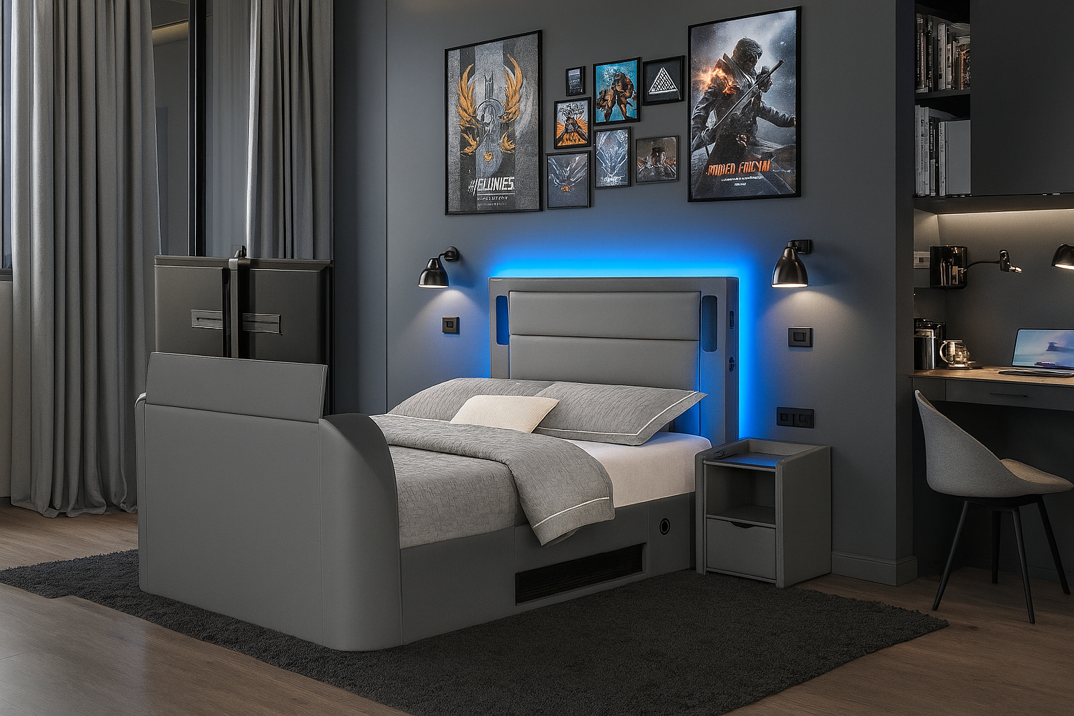 Level up your space: Top 5 tips for creating the ultimate bedroom gaming setup
