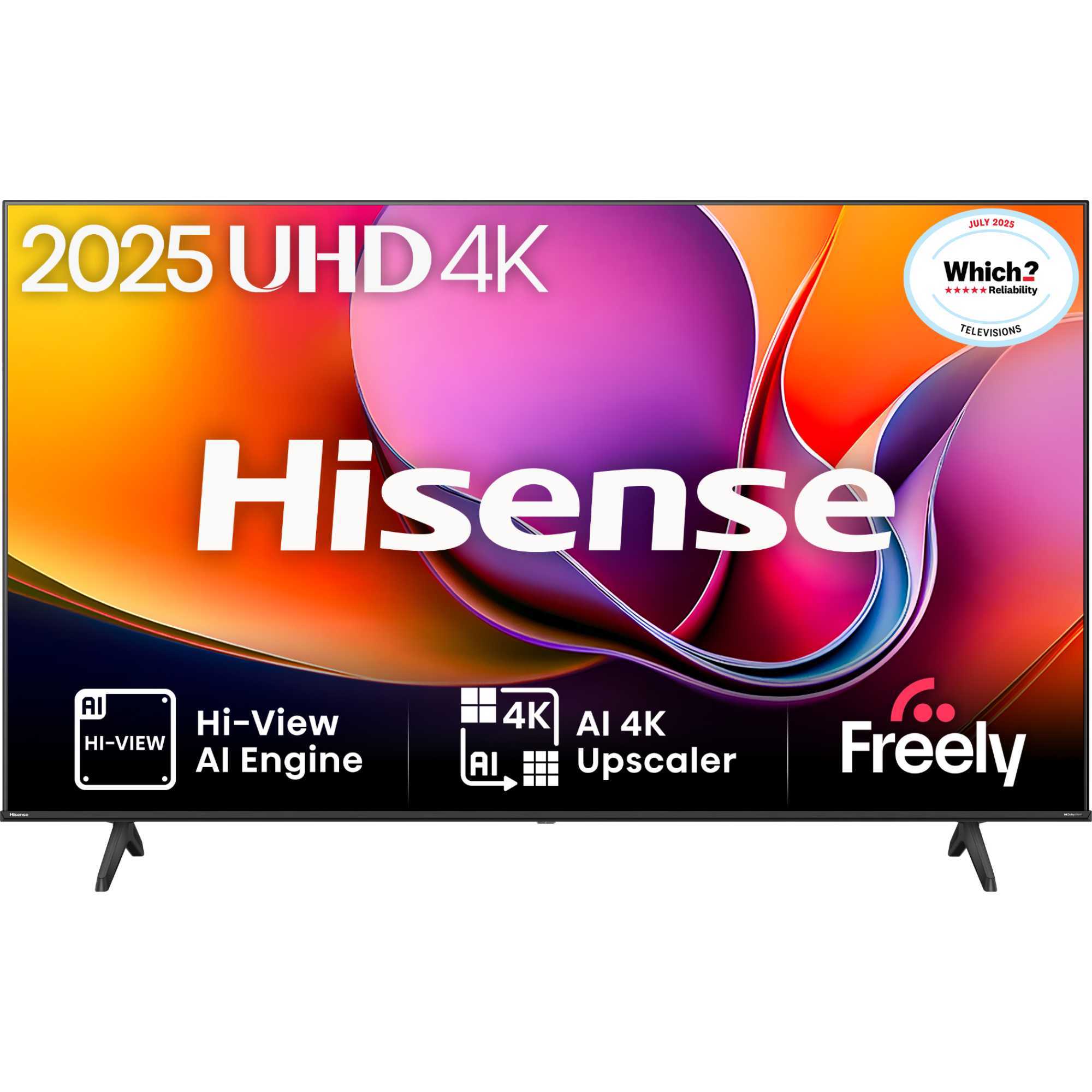 43" Hisense 4K Ultra HD LED Freely Smart TV