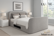 Monarch True Sound 5.1 Ottoman TV Bed in Smoke Grey