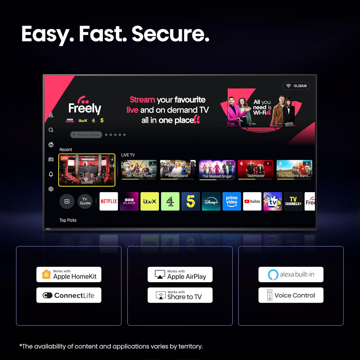 Hisense 43" 4K Ultra HD AI Smart TV