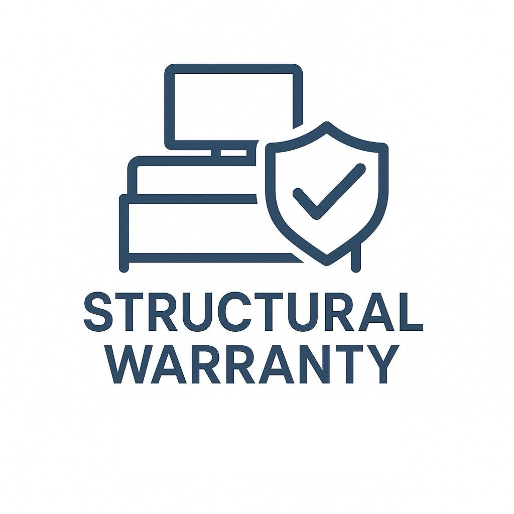 5 Year Structural Warranty + Care Kit