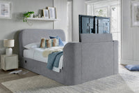 Arla Ottoman TV Bed in Luxury Grey