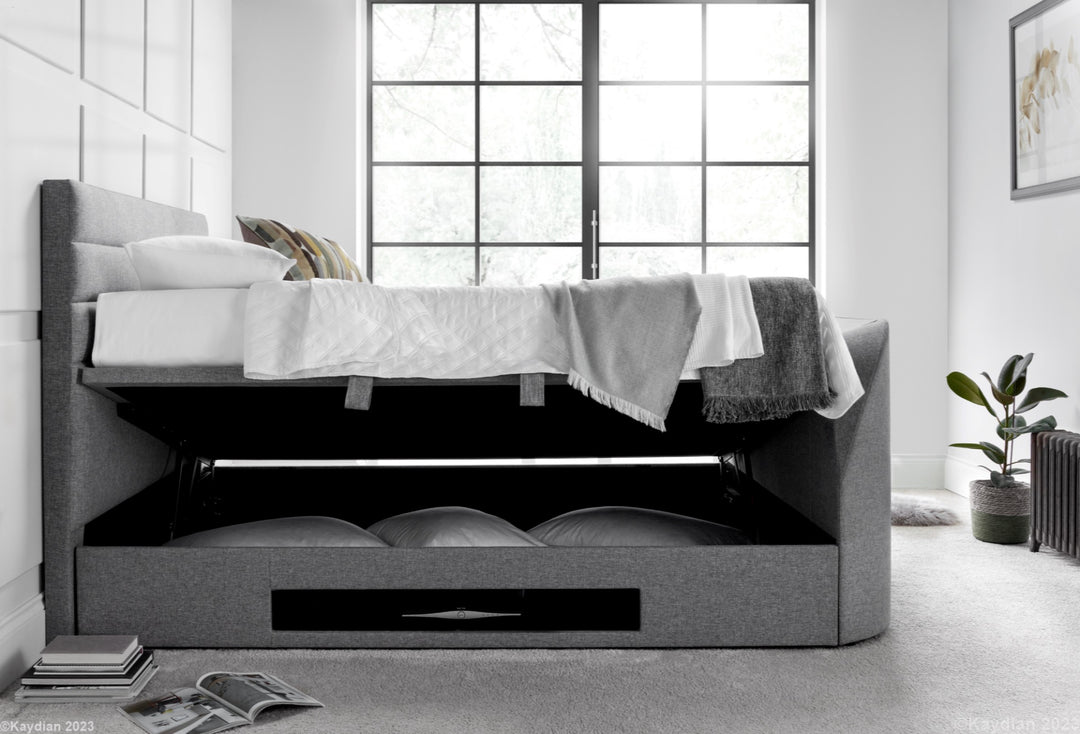 Appleton TV Bed Grey