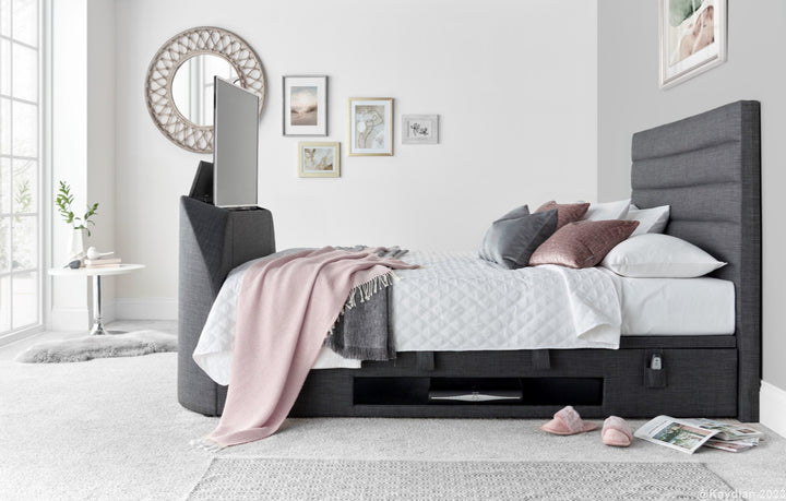 Appleton TV Bed Grey