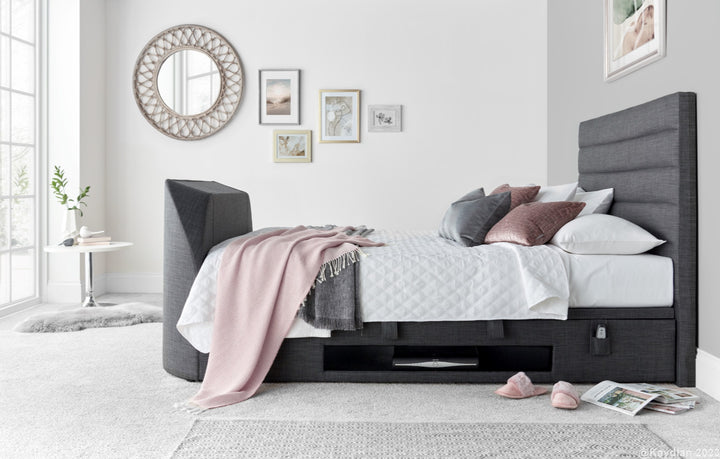 Appleton TV Bed Grey