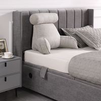 BedPal Bed Chair Luxury Cream Fabric