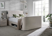 Chelmsford TrueSound® 5.1 TV Bed in Soft Cream