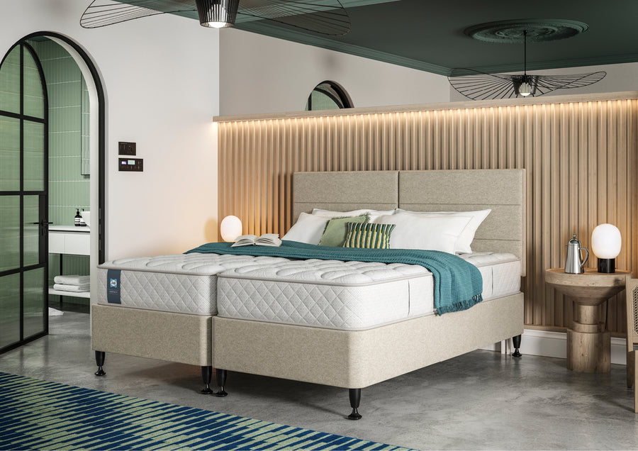 Sealy Duke Hospitality Mattress with Bugshield & Geltec TV Bed