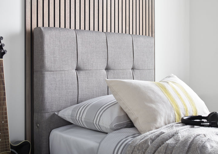 Alpha Manual Single TV Bed In Grey - 32" TV Capacity with USB Charging with £100.00 OFF!
