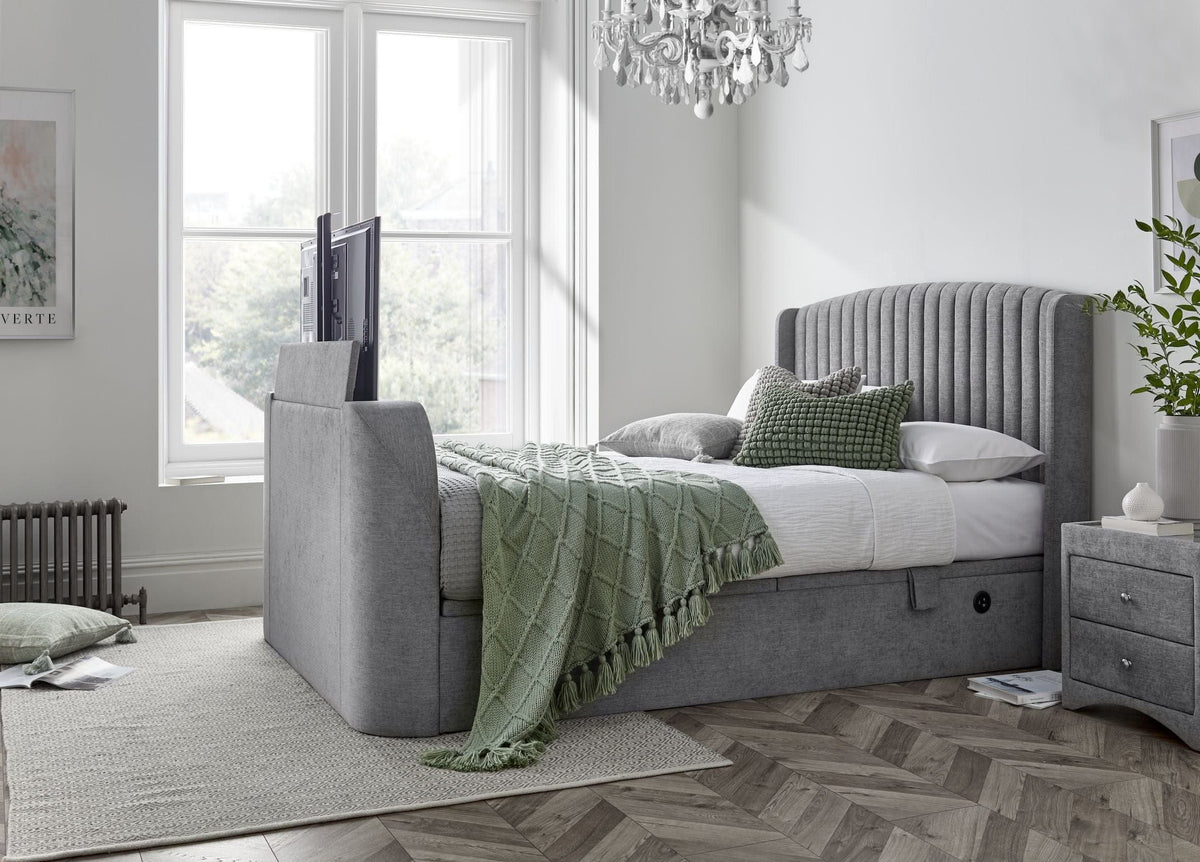Super king TV bed collection