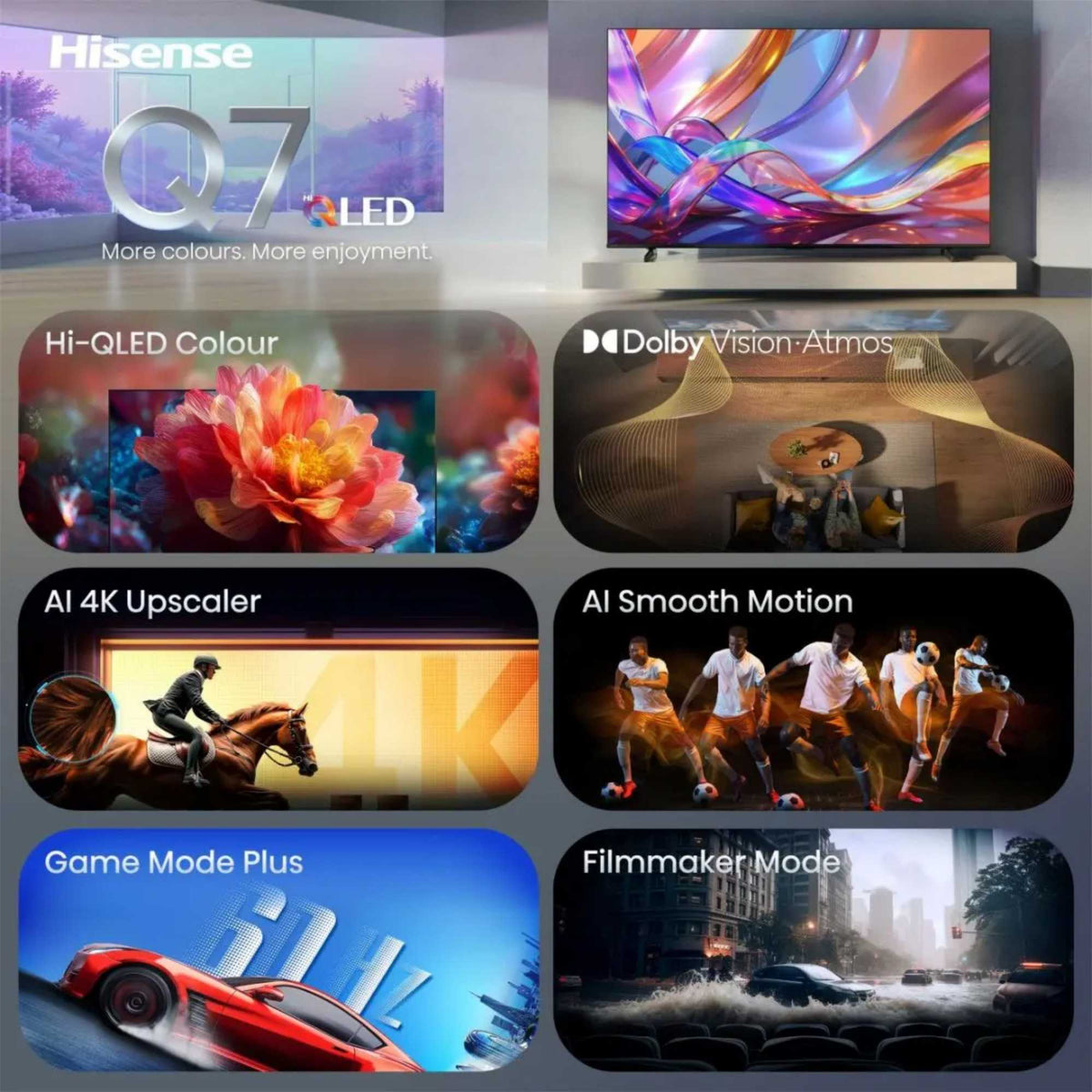 Hisense Q7S 43" HI-QLED Smart TV
