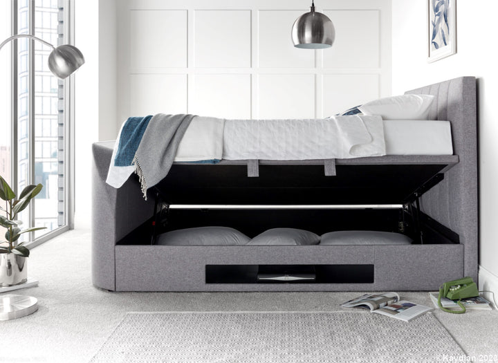 Medway TV Bed Grey