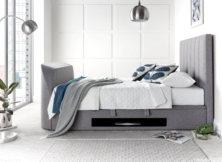 Medway TV Bed Grey