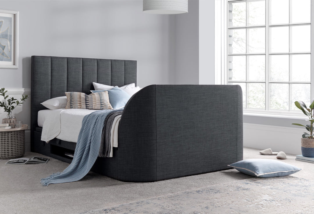 Medway TV Bed Grey