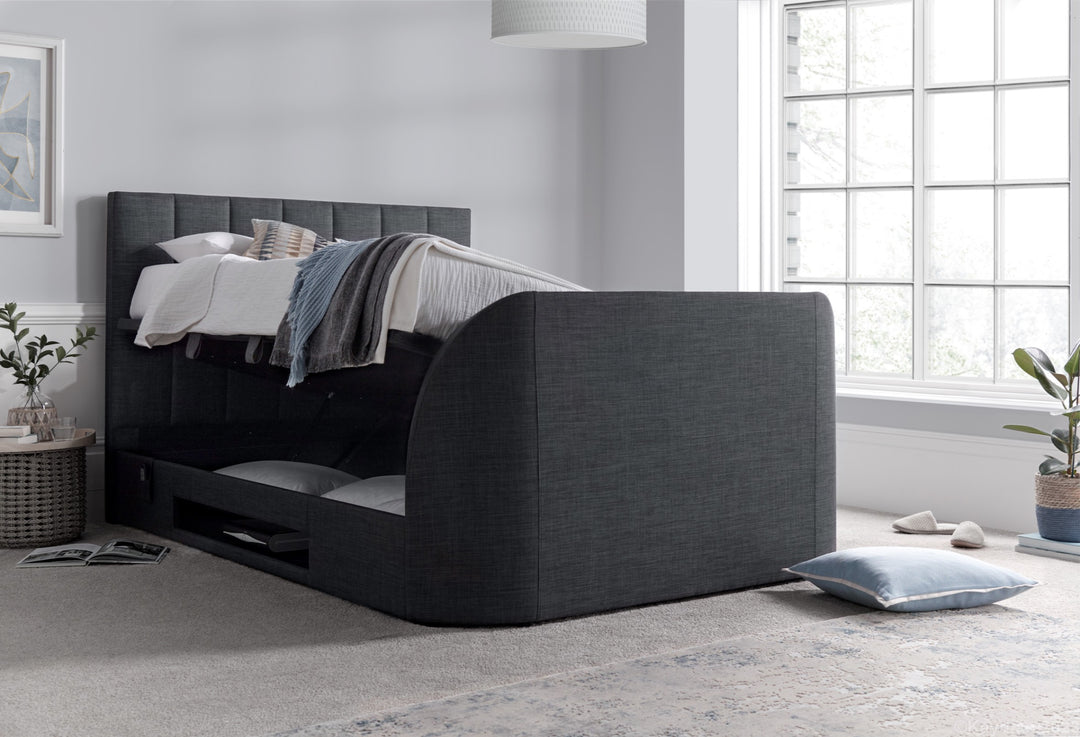 Medway TV Bed Grey