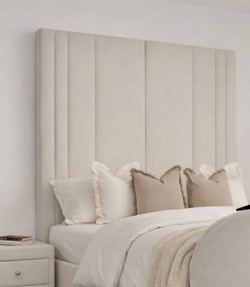 EX Display Salisbury Ottoman TV Bed in Cream Velvet
