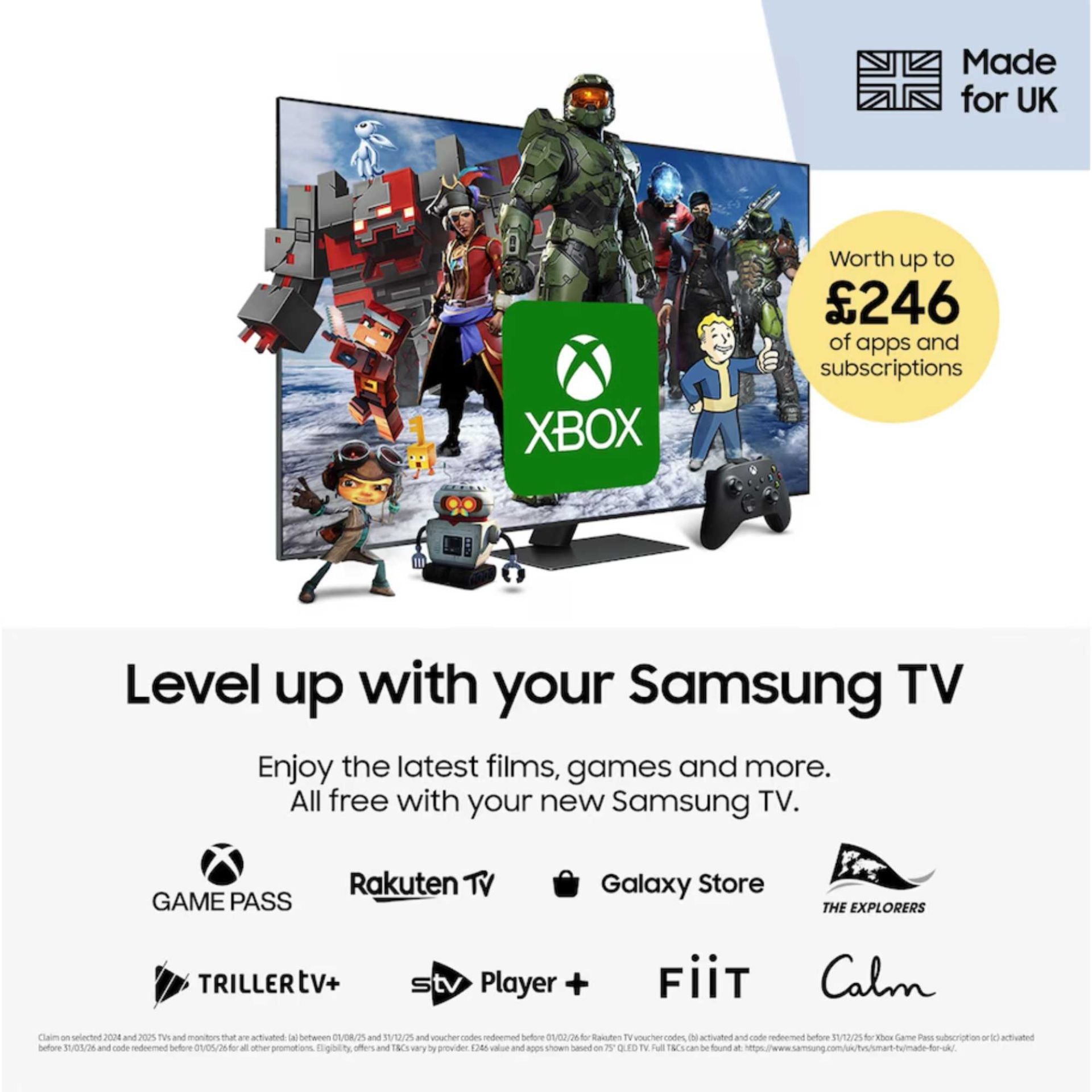 32" Samsung Smart TV HDR