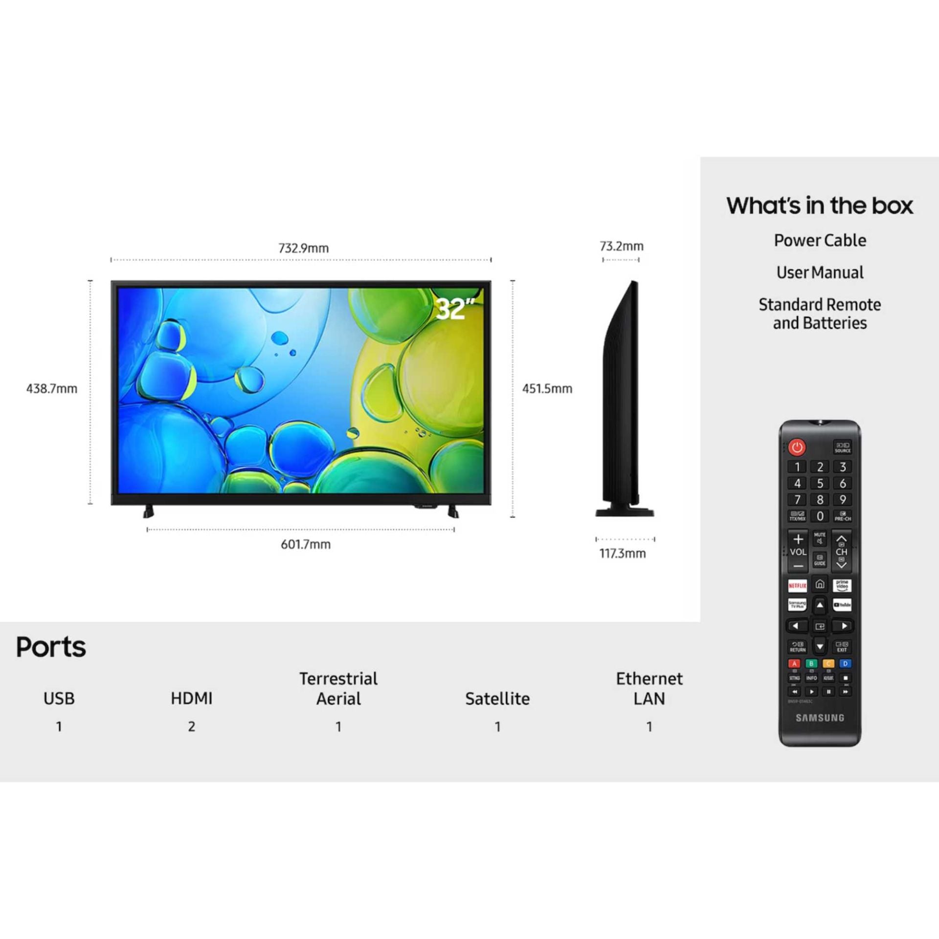 32" Samsung Smart TV HDR