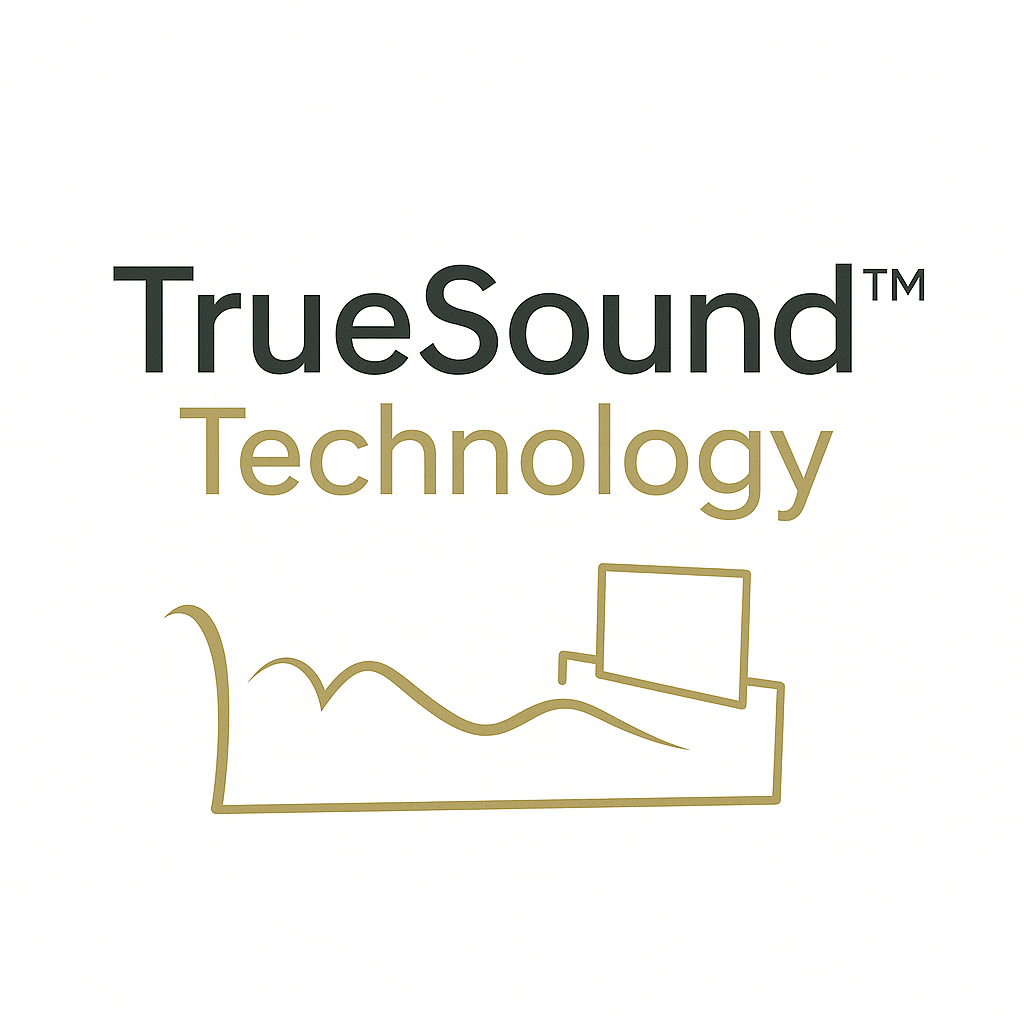 Stanford True Sound 5.1 Grey Velvet Ottoman TV Bed
