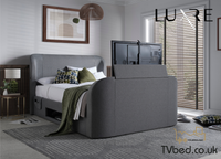 Monarch True Sound 5.1 Ottoman TV Bed in Smoke Grey