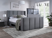 Velar True Sound 5.1 Ottoman TV Bed in Smoke Grey