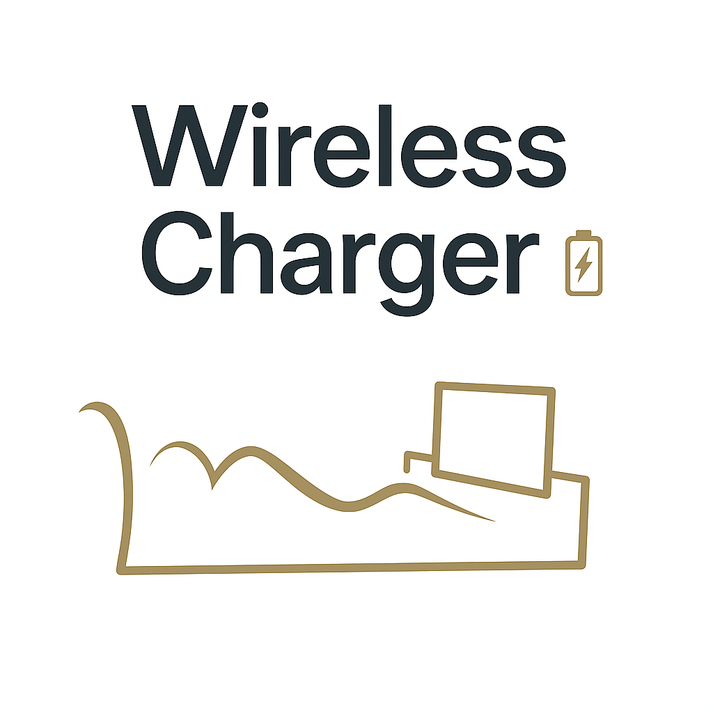 Merlin Side Unit with Wireless Charger & Multi Colour LED's