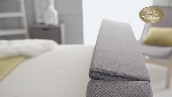 Elements III Ottoman Grey TVBed With USB Charging