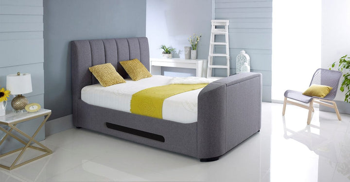 Elements III Ottoman Grey TV Bed With USB Charging With 30% OFF!