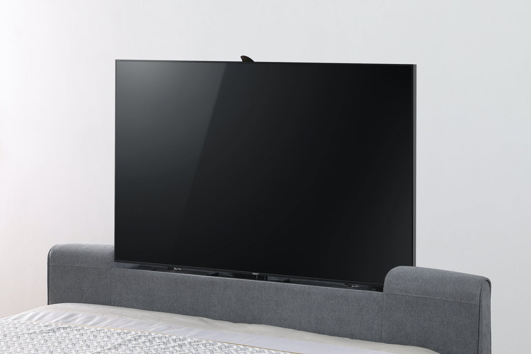 Winchester II Slate Grey Ottoman TV Bed with USB Charging with 30% OFF! (Discount Already Applied)